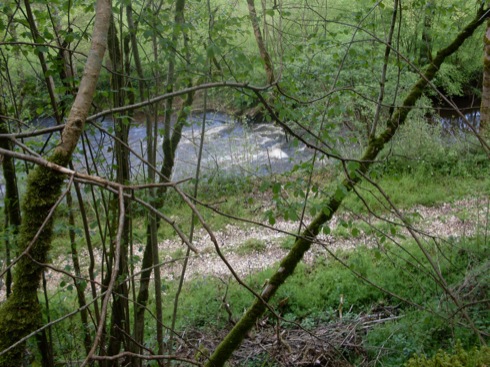 l'ancienne voie ferree et le Bandiat